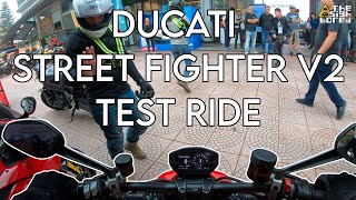 Two Wheels Road Show | 2023 Ducati Street Fighter V2 Test Ride [4K]