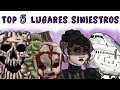 TOP 5 LUGARES MÁS SINIESTROS | Draw My Life