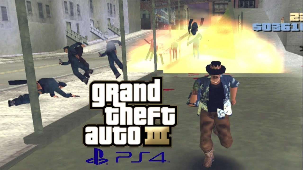 Grand Theft Auto 3 GTA 3 Classico PS2 Jogos Ps3 PSN Digital Playstation 3