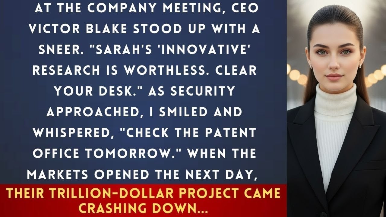CEO Fired Me From Dream Job, But My 'Useless' Patent Changed Everything ...