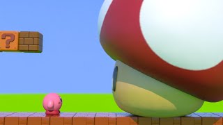 Kirby inhales a Giant Mushroom and then this happened