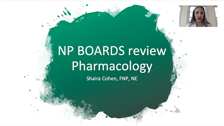 Pharmacology Review, for NP boards