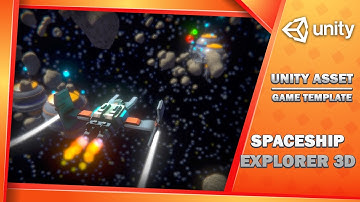 Spaceship Explorer 3D – Epic Space Adventure Gameplay (Unity Template)
