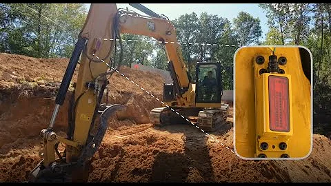 Cat® Next Generation Mini Excavator Ease of Use | Laser Catcher