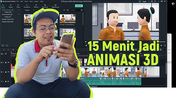 CARA MEMBUAT VIDEO ANIMASI 3D KEREN DENGAN FILMORA DAN POWERPOINT #tipsandtrick #powerpoint