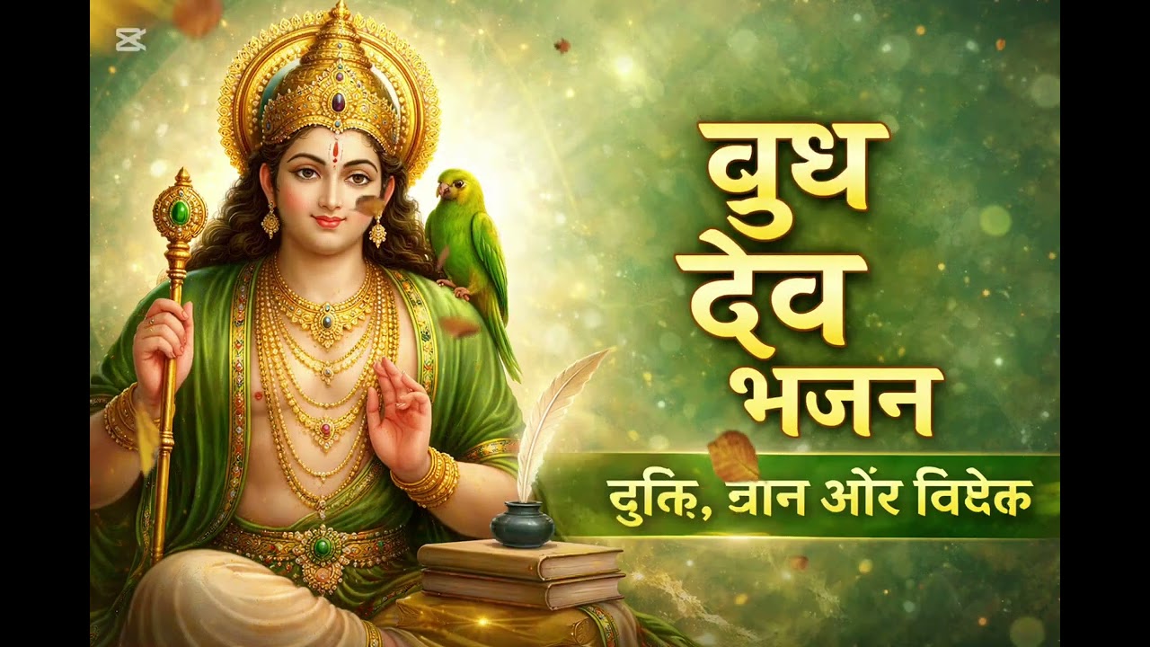 बुध देव भजन | Budh Dev Bhajan for बुद्धि ज्ञान विवेक | Calm Devotional Mercury Bhajan