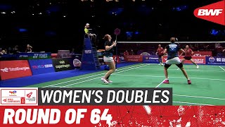 BWF World Championships 2023 | Choi/Wu (CAN) vs. Fruergaard/Thygesen (DEN) | R64