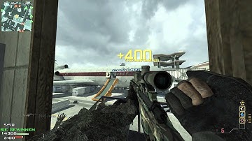 Call of Duty MW3 Terminal - TDM MSR PC Gameplay