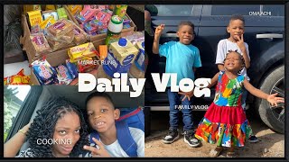 DAY IN THE LIFE OF A NIGERIAN WIFE, MOTHER AND CONTENT CREATOR #familyvlog #omaachi #cooking