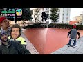 Quelques spots de skate et du lifestyle dans la rue entre skateurs