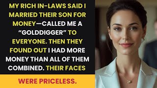Rich In-Laws Said I Married Their Son for Money—Until They Learned I Had More Than All of Them