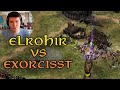 Un match du tournoi international  elrohir vs exorcisst bo5