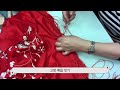 #숄 프린지 교체하기#플라맹코 만다린숄#부자재 재활용#숄 프린지 매듭짓기