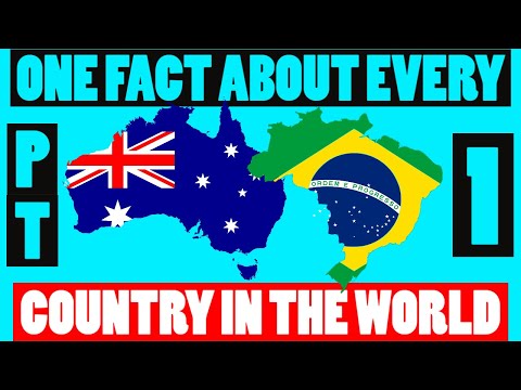One Fact About Every Country in the World - Part 1 (A-C)