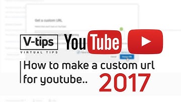 How to make YouTube channel custom url setup Process Tutorial 2017