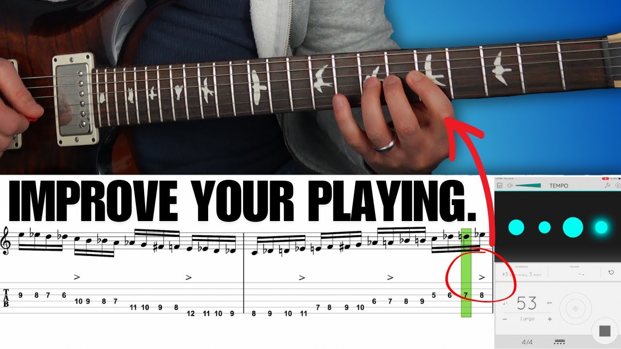 Quickly improve your playing with this simple exercise - YouTube