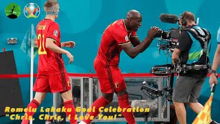 'Chris, Chris I love you!': Belgium striker Romelu Lukaku emotionally dedicates his first goal