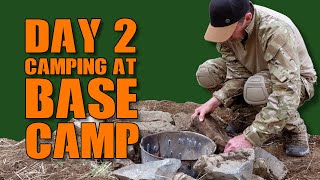 Talking OffGrid Survival and building a Fire Pit for Bushcraft Structure  Bushcraft Explorer
