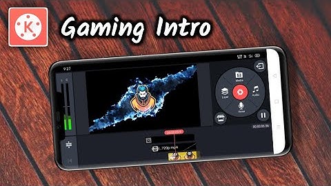 Slash Logo Reveal Intro In Kinemaster | Kinemaster Se Gaming Intro Kaise Banaye