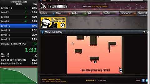 Mercurial Story 100% - 3:26.100