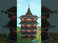 Ho costruito un TEMPIO GIAPPONESE #Minecraft #builds