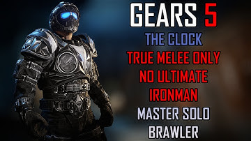 Gears 5 Master Solo Escape - The Clock Left Path - True Melee Only/No Ultimate (Brawler)