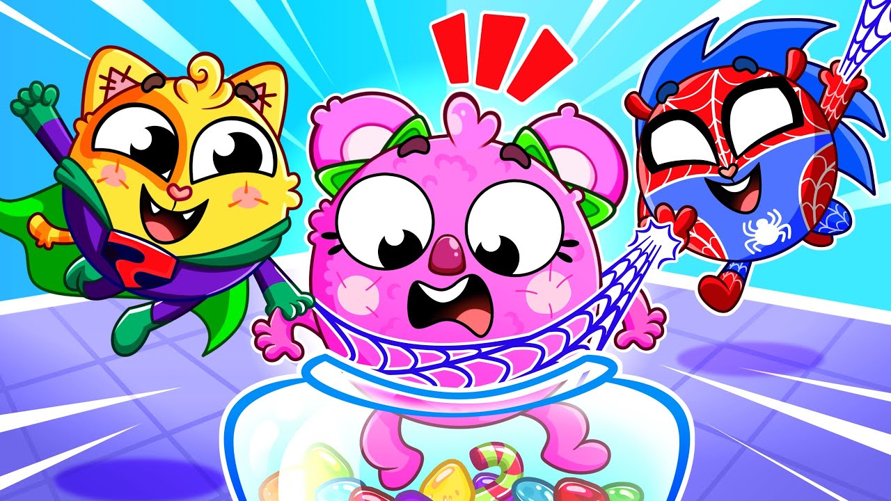 Colorful Superheroes Save Their Friends 💥🌈Superhero Toys Save the Day! 🌟 | Baby Zoo TV Adventures