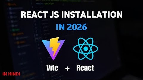 How to create react app in visual studio code