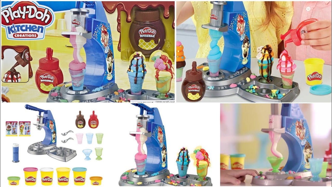 Play-Doh Kitchen Creations Drizzy Ice Cream Playset