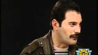 Freddie Mercury Interview on Night Flight On Singing  Love of Aretha Franklin