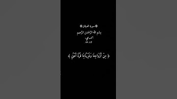 [سورة الفرقان] والذين يقولون ربنا هب لنا من أزواجنا وذرياتنا قرة أعين واجعلنا للمتقين إماما