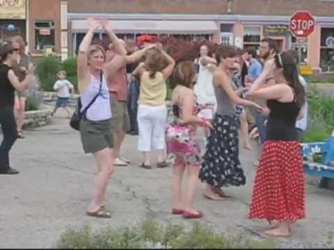 Dance Piazza Yellow Springs June 4, 2011