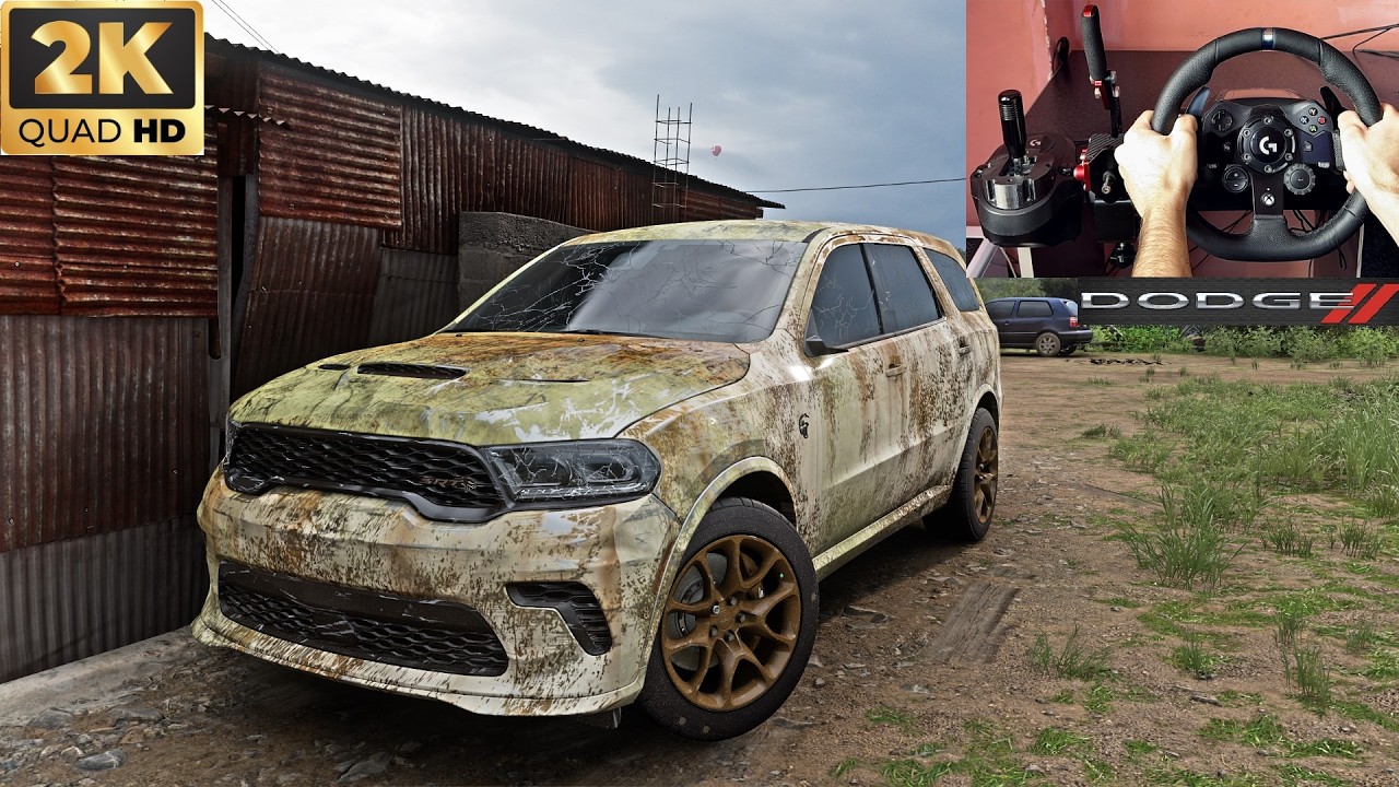 Rebuilding Dodge Durango SRT Hellcat (1071) | Forza Horizon 5 Steering Wheel Gameplay