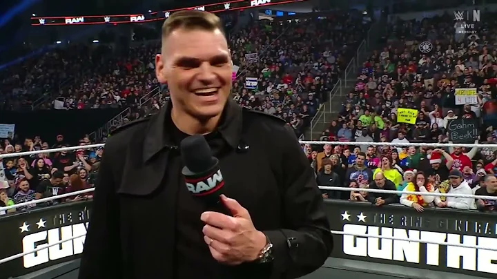 Gunther mocks John Cena after retiring him at SNME | Raw Dec 15, 2025