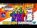 🤯💎How to get 5,000 Diamonds for Free 🔥 Latest 100% Working Trick