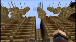 The World's Largest Minecraft Build -1 billion blocks - 100 million book Library.