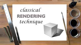 Architectural Ink Wash Rendering: A Classical Technique for Stunning Drawings