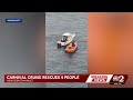 Carnival cruise rescues 9 from disabled boat near Sebastian Inlet