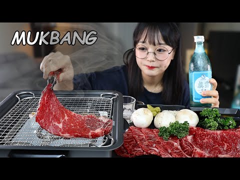 Izgara biftek🥩 ASMR MUKBANG