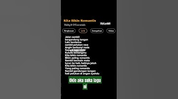 Full lirik lagu Kita Bikin Romantis