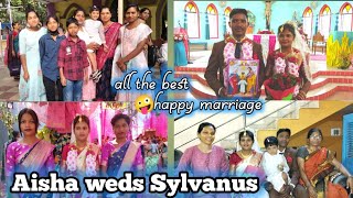 all the best happy marriage#aisha weds Sylvanus 🤪🤪