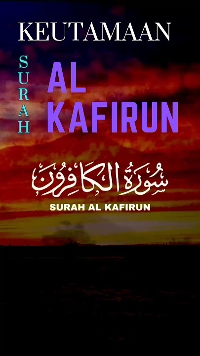 keutamaan surat Al-kafirun di baca mau tidur ‼️ Salim Bahanan #sholawat #vidoeshorts