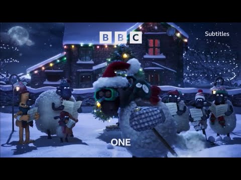 BBC ONE Christmas Idents 2021 (Shaun The Sheep)