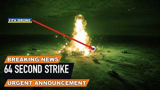 Ukrainian Drones Obliterate Russian Battery in Just 64 Seconds