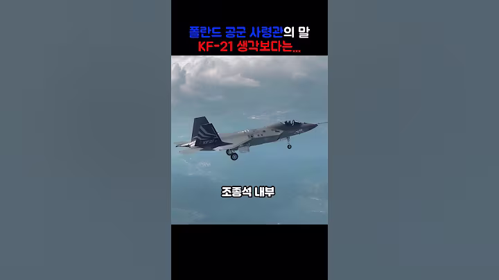폴란드 공군 사령관이 KF-21 전투기에 탑승하고 말한 소감들  #군사  #밀리터리