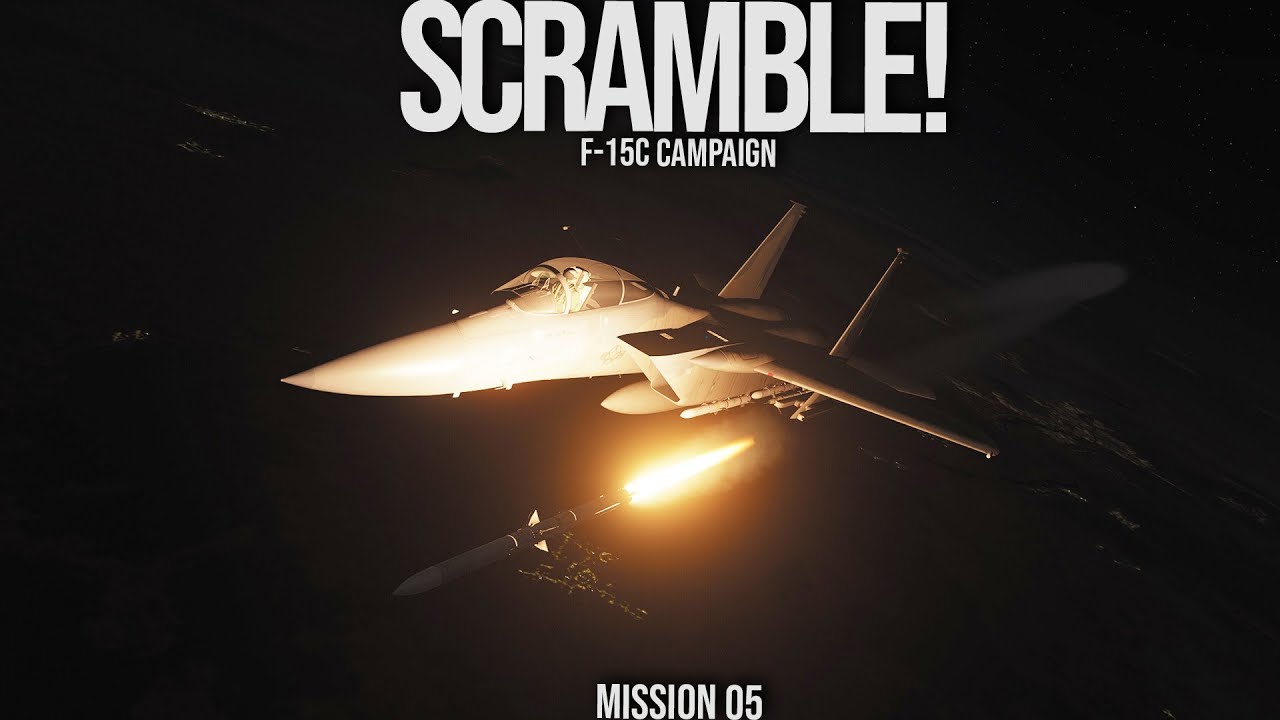 F-15 | Night Intercept! | DCS World campaign #5