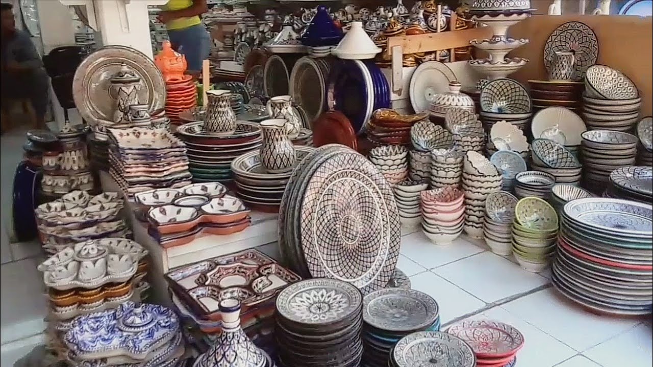 فخار اسفي/باب الشعبة poterie safi