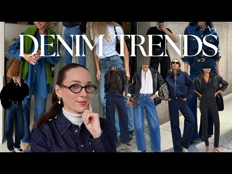 2026 DENIM TRENDS A WEEK OF OUTFITS WITH JEANS FOR 2026 5 Easy Outfit Ideas With Denim Jeans 