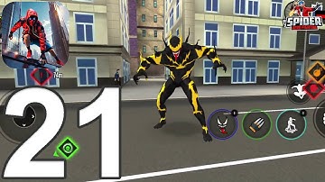 Spider Action Fighting Game Gameplay Walkthrough Part 21 - New Update and New Skills (iOS, Android)