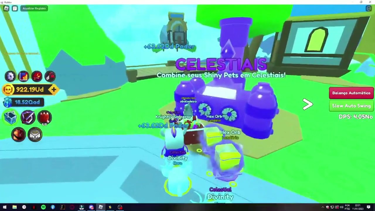 Sword Fighters Simulator (Resumo de todas ilhas)